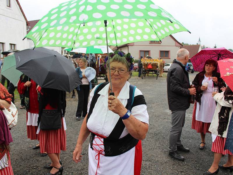 Dožínky ve Velešicích a Pačejově na Klatovsku.