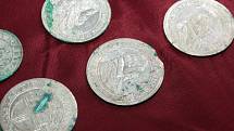 Stříbrný poklad z kašperskohorského náměstí