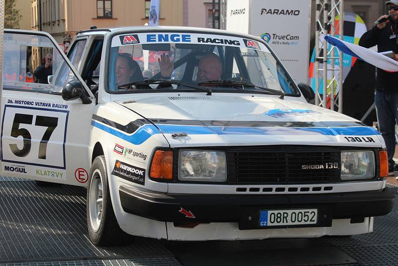 Start Historic Vltava Rallye 2017