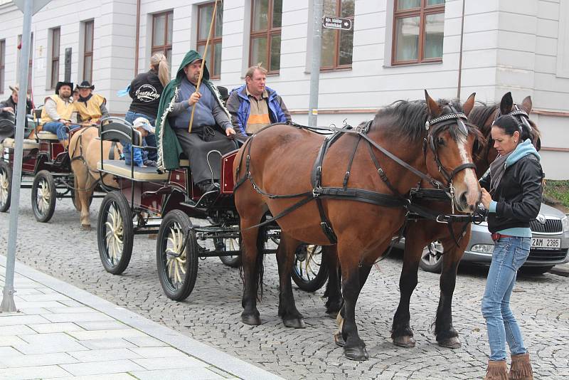 Svatováclavské oslavy v Klatovech.