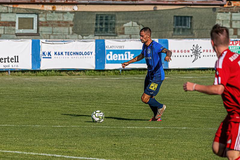 Letní příprava: SK Klatovy 1898 - TJ Jiskra Domažlice (modří) 0:5.