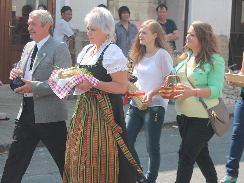 Dožínky ve Strážově 2013