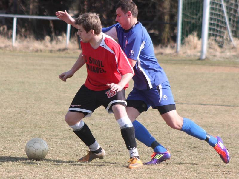 Vrhaveč B - Janovice 2:5.