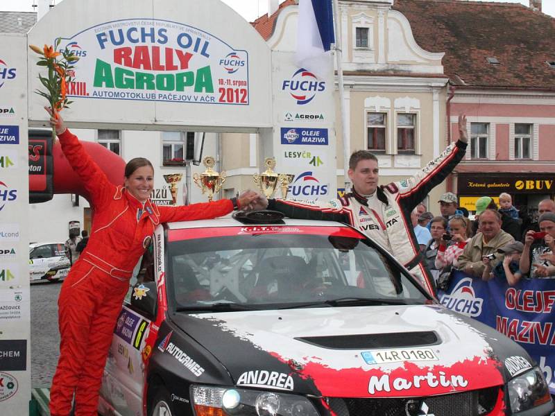 33. FUCHS OIL Rally Agropa v cíli