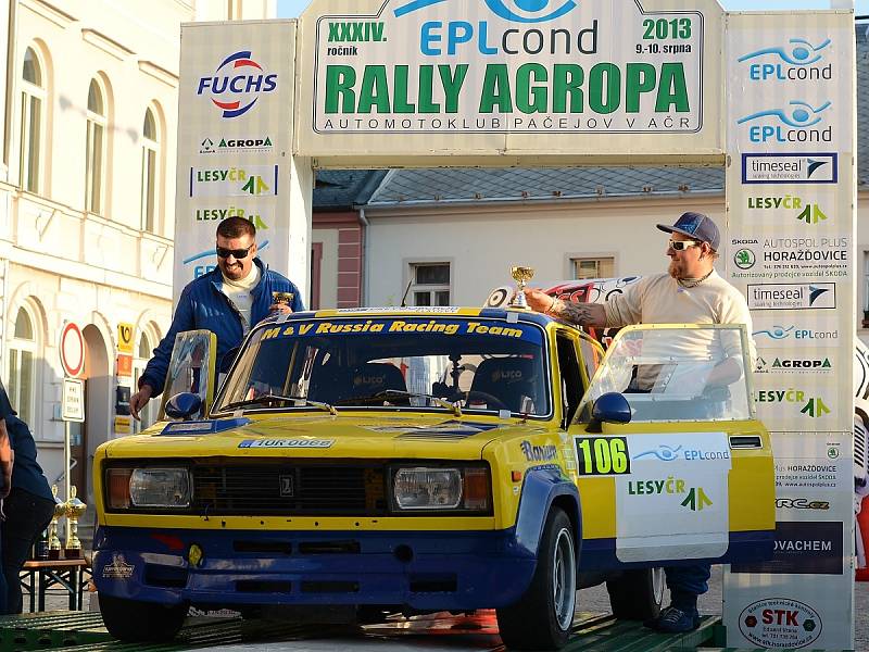 Posádky z Klatovska se na Rally Agropa neztratily
