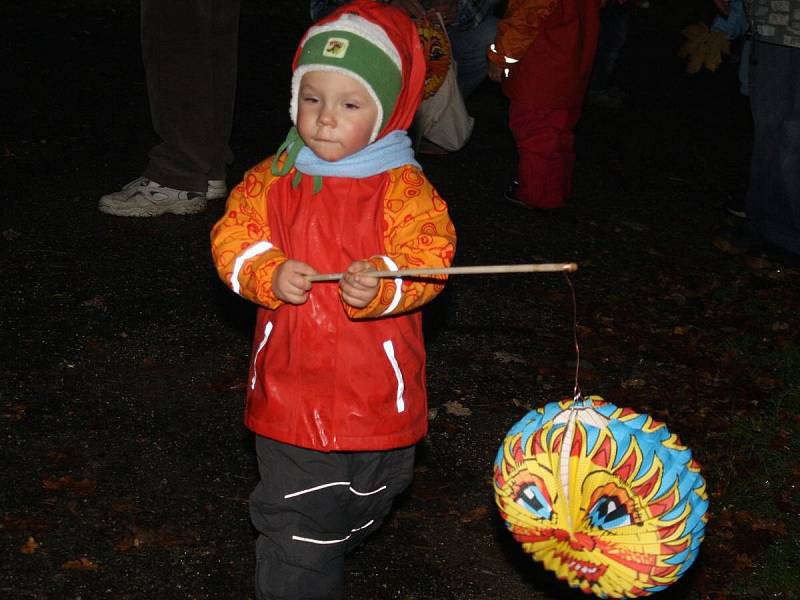 Lampionový průvod v Horažďovicích a v Klatovech