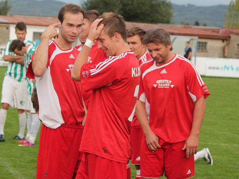 Divize: Klatovy (v červeném) - Malše Roudné 1:1, na PK: 5:3.