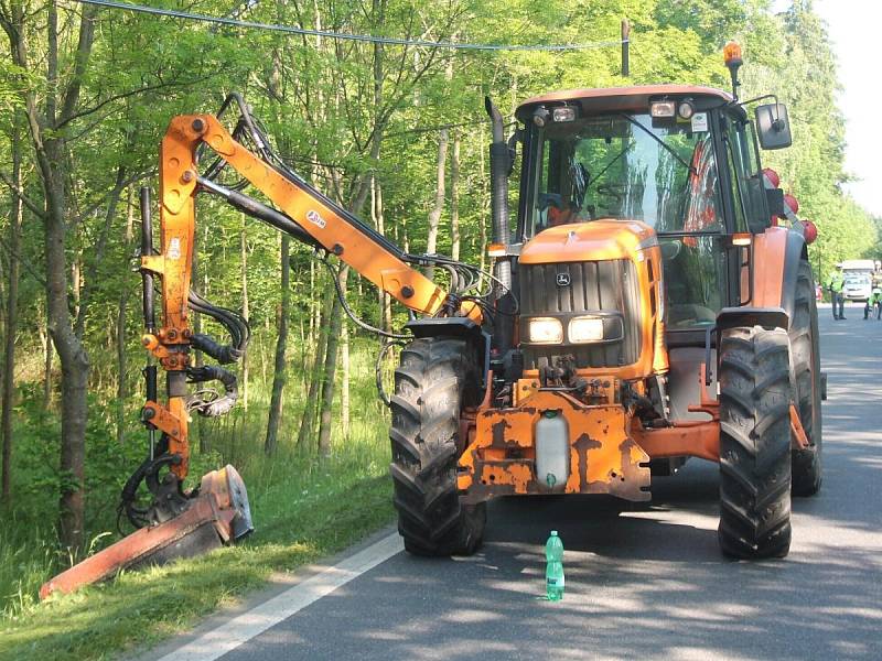 Tragická dopravní nehoda u obce Defurovy Lažany.