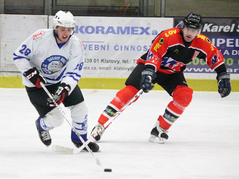 Okresní přebor Strakonicka: TJ Start Luby (černooranžové dresy) - TJ Sušice 2:6