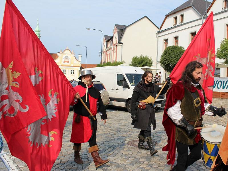 V Kašperských Horách se o víkendu konaly slavnosti Šumavské Kašperské Hory v dobách Karla IV.