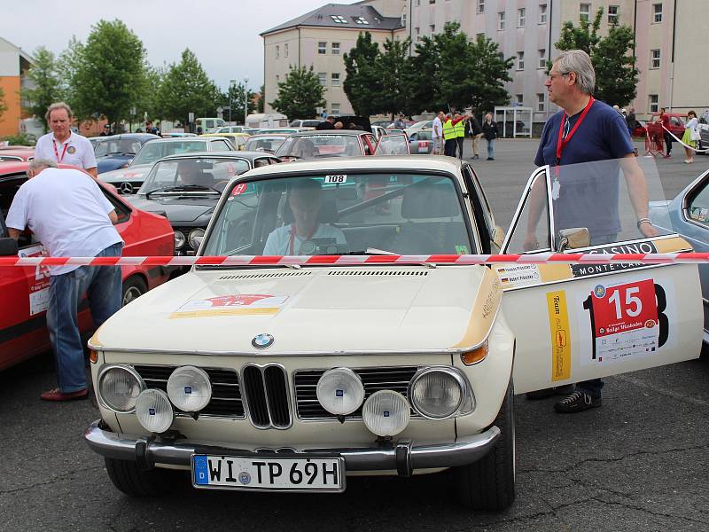 Rallye Wiesbaden 2018: pauza na oběd v Klatovech