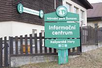 Informační centrum Národního parku Šumava v Kašperských Horách.