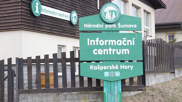 Informační centrum Národního parku Šumava v Kašperských Horách.