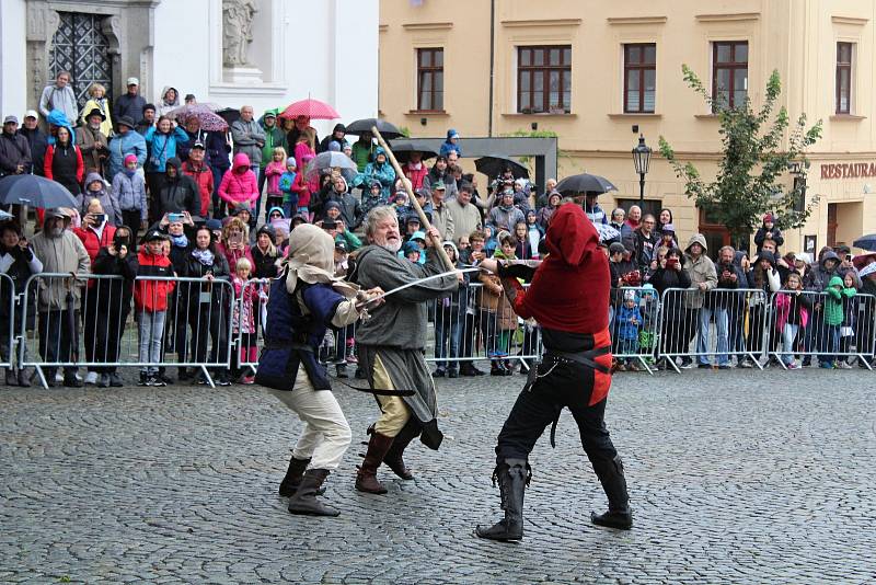 Svatováclavské oslavy v Klatovech.