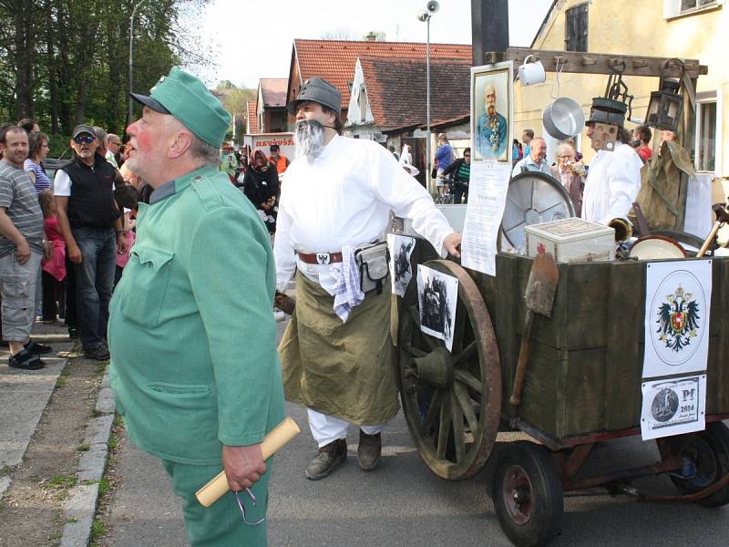 Zářečská májka 30. 4. 2014