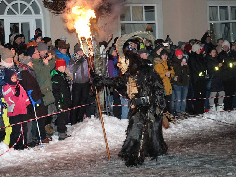 Rauhnacht v Bavorské Železné Rudě.