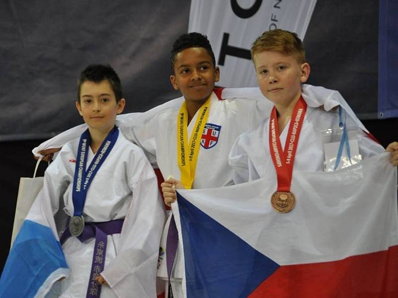 Karatisté KK Klatovy Kryštof Ruža a Anika Draheimová přivezli z ME v rumunské Kluži kompletní sadu medailí. Ruža vybojoval mistrovský titul v kumite a bronz v kata, Draheimová získala stříbrnou medaili v kumite družstev.