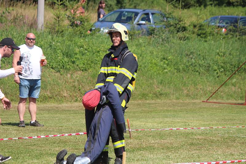 Železný hasič v Plánici.