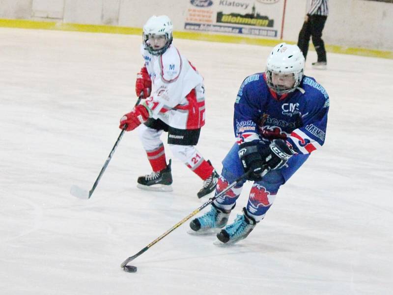 Žákovská liga mladší žáci Klatovy (b) - Beroun 6:15.