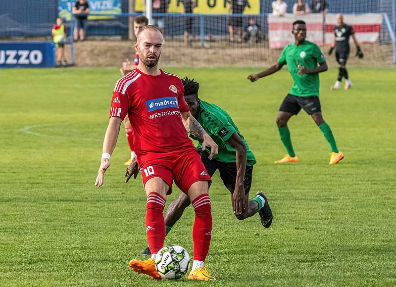 1. kolo MOL Cupu: SK Klatovy 1898 - FK VIAGEM Příbram 1:5.