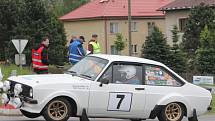 První rychlostní zkouškou 23. Historic Vltava Rallye byl tradičně Klatovský okruh.