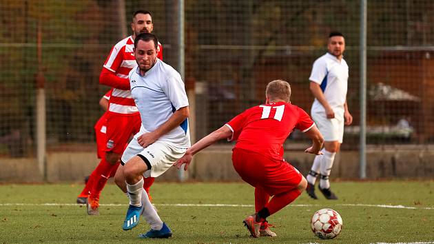 FC Švihov (červenobílé dresy), archivní snímek.