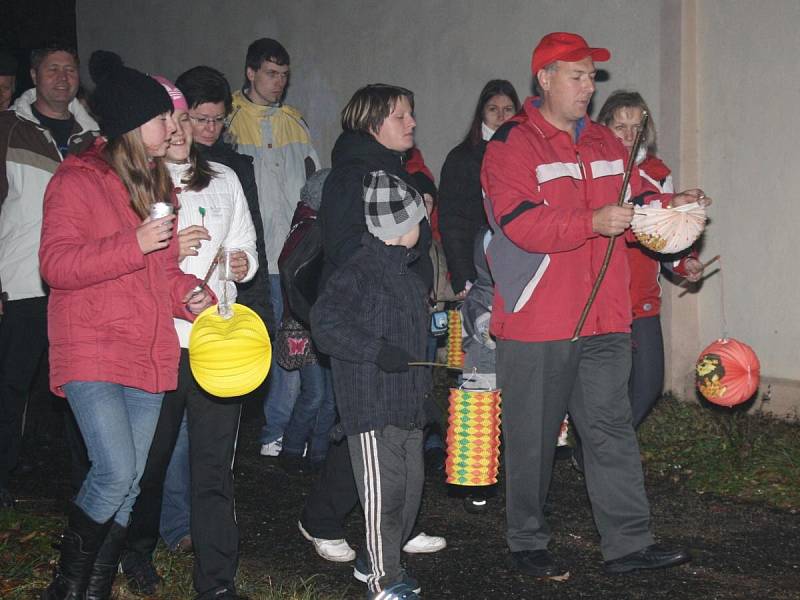 Lampionový průvod v Horažďovicích a v Klatovech