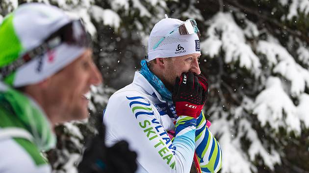 Jan Šrail na nedávném Šumavském skimaratonu.