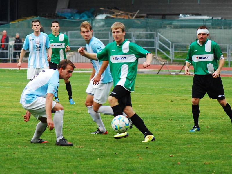 Divize: Sušice (v zeleném) - Jindřichův Hradec 4:1.