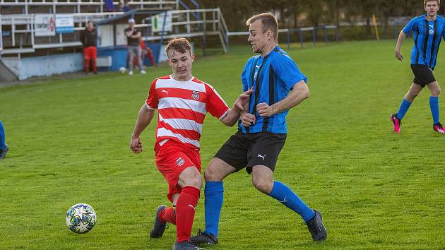 Okresní přebor, dohrávka 16. kola: FK Okula Nýrsko B - FC Švihov 2:2.