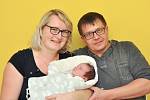 Aneta Nádeníková z Horního Poříčí se narodila ve strakonické porodnici 13. prosince v 6.06 hodin (3870 g). Rodiče se na prvorozenou holčičku těšili.