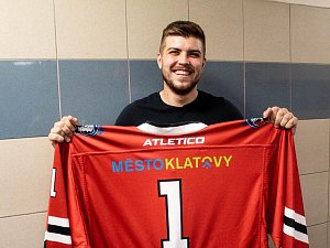 Hokejový brankář Kristián Kolář se vrací do Klatov.