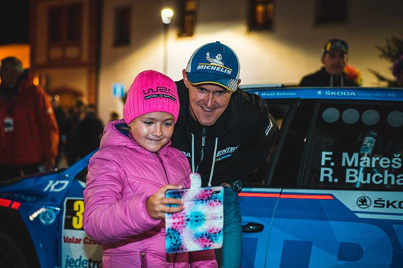 Rally Pačejov (41. ročník) - předstartovní show.