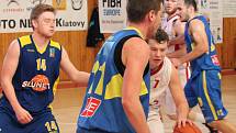 2. liga: BK Klatovy (bílé dresy) - Sluneta USK Ústí nad Labem 72:70