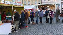 Farmářské trhy spojené se zabijačkovými hody v Klatovech.