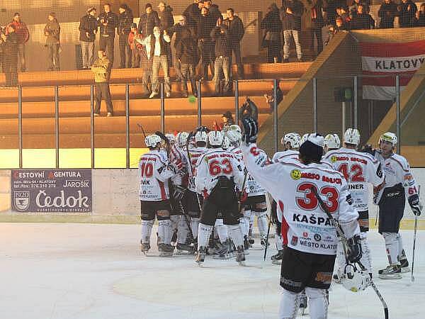 Třetí zápas čtvrtfinále play off, Klatovy - Sokolov 7:2