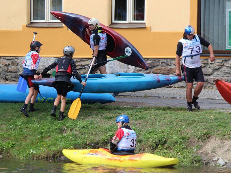 Český pohár vodáků na Úhlavě 2017 v Nýrsku