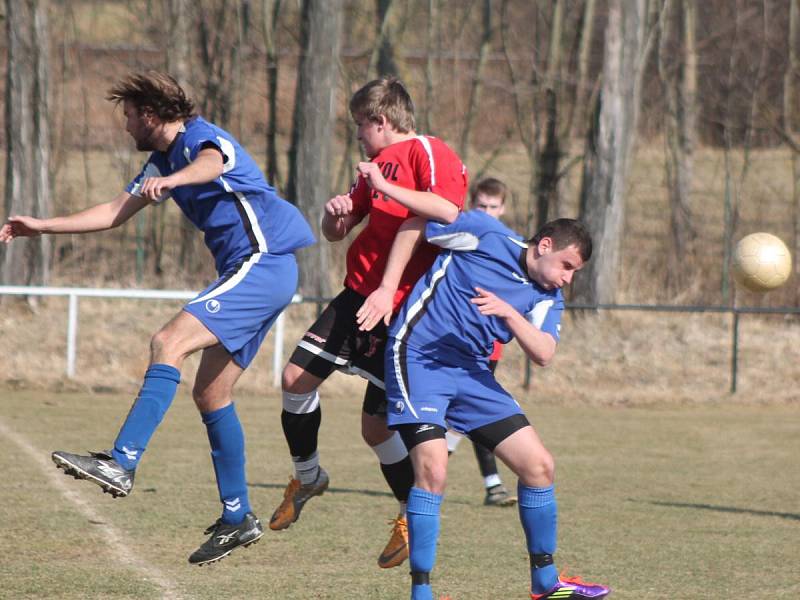 Vrhaveč B - Janovice 2:5.