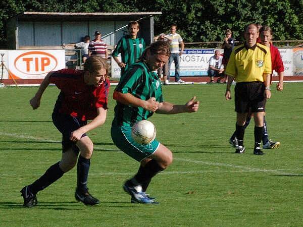 Fotbal Sušice B (zelené dresy) - Vrhaveč