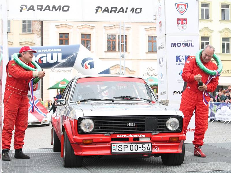 Cíl 24. Historic Vltava Rallye.