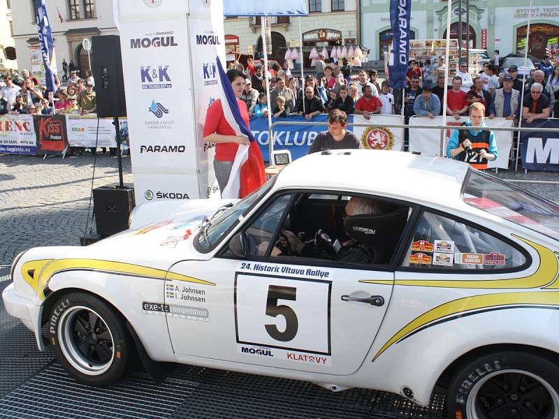 Start 24. Historic Vltava Rallye, Rallye Šumava Legend a 50. Rallye Šumava Klatovy.