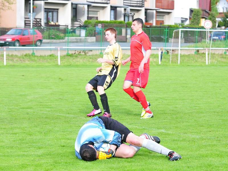 1. B třída Mochtín - Strážov 4:1.