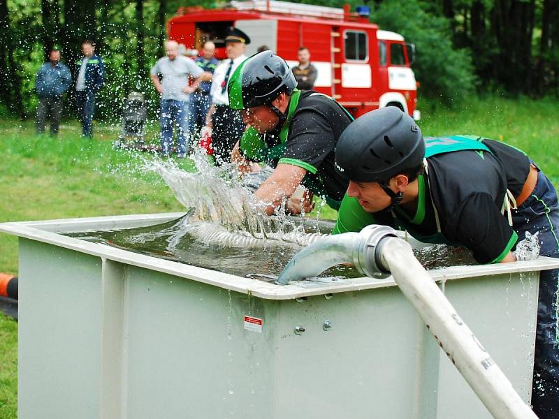 Hasičská soutěž v Petrovicích u Sušice