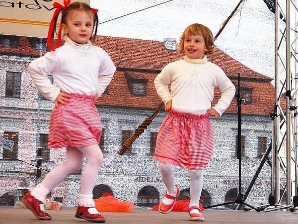 Velikonoční vystoupení na klatovském náměstí