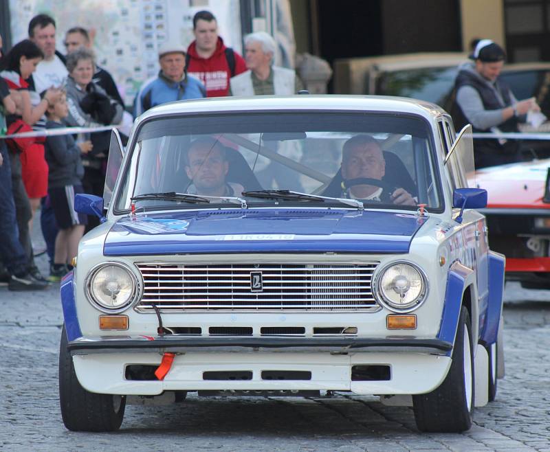 28. Historic Vltava Rallye - start Klatovy.