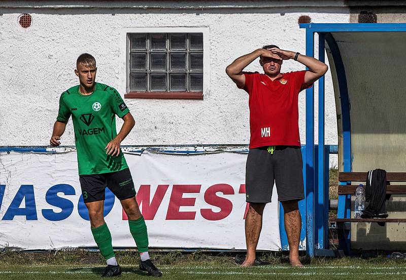 1. kolo MOL Cupu: SK Klatovy 1898 - FK VIAGEM Příbram 1:5.