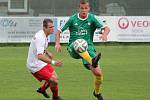 Divize 2016/2017: SK Klatovy 1898 (bílé dresy) - 1. FC Karlovy Vary 1:3