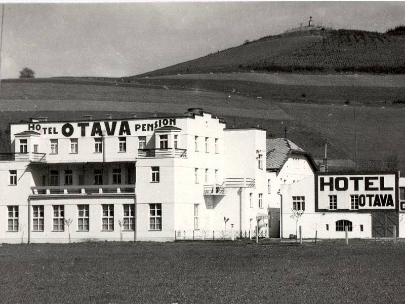 Nálezy při demolici hotelu Otava v Sušici.