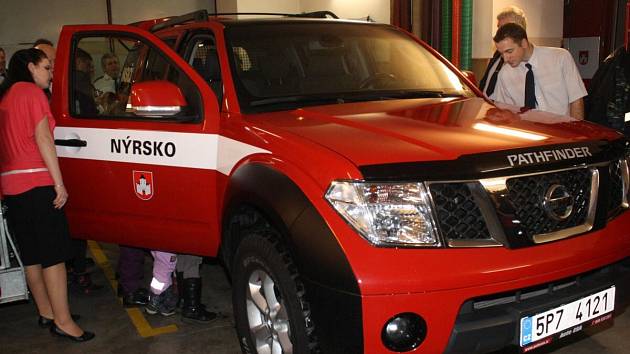 SDH Nýrsko má nové terénní auto - Nissan Pathfinder