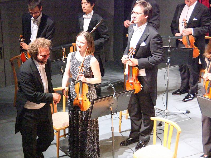 Plzeňská filharmonie v klatovském divadle.